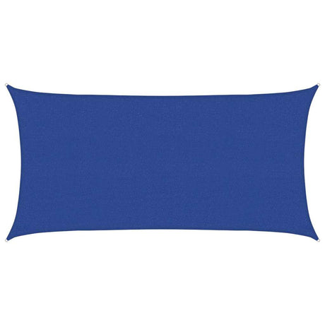 Vidaxl zonnezeil 160 g m² 2x4 m hdpe blauw