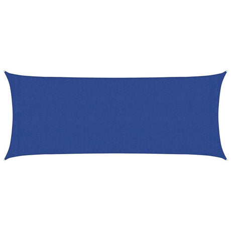 Vidaxl zonnezeil 160 g m² 2x5 m hdpe blauw