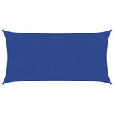 Vidaxl zonnezeil 160 g m² 2,5x4,5 m hdpe blauw