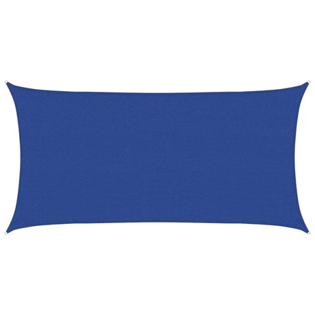 Vidaxl zonnezeil 160 g m² 2,5x4,5 m hdpe blauw