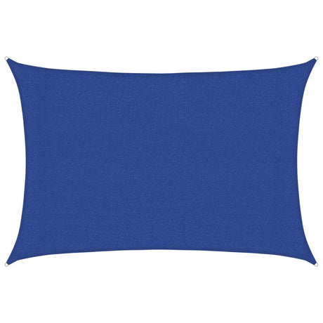 Vidaxl zonnezeil 160 g m² rechthoekig 3x4,5 m hdpe blauw