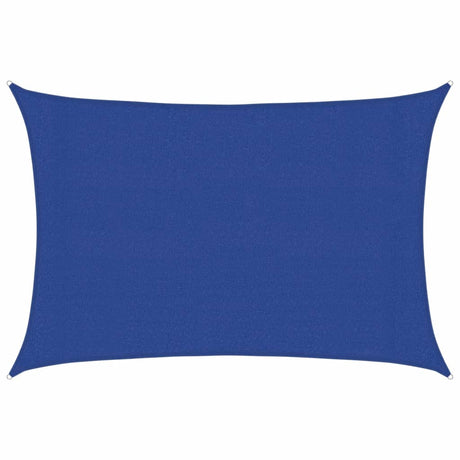 Vidaxl zonnezeil 160 g m² rechthoekig 3x4,5 m hdpe blauw