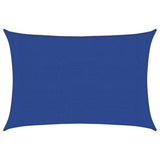 Vidaxl zonnezeil 160 g m² rechthoekig 3x5 m hdpe blauw