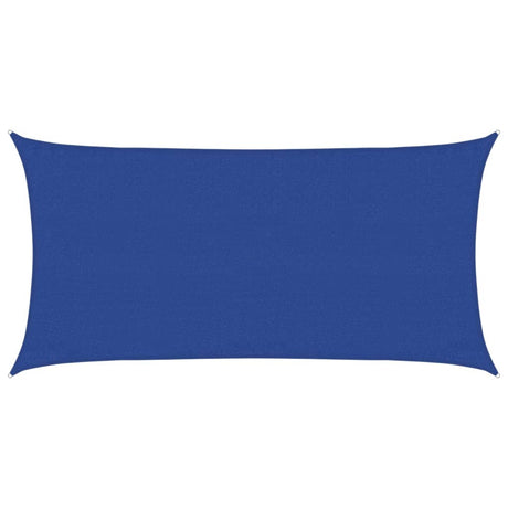 Vidaxl zonnezeil 160 g m² rechthoekig 3x6 m hdpe blauw
