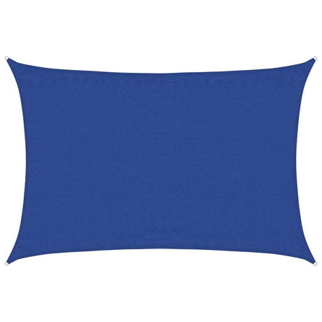 Vidaxl zonnezeil 160 g m² rechthoekig 3,5x5 m hdpe blauw
