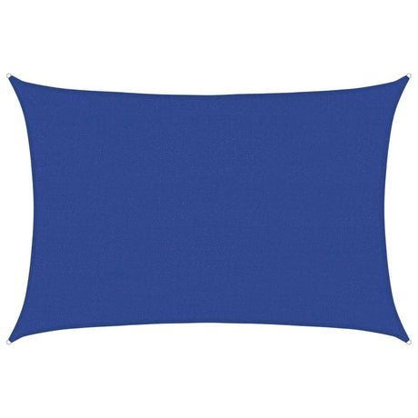 Vidaxl zonnezeil 160 g m² rechthoekig 4x5 m hdpe blauw
