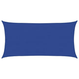 Vidaxl zonnezeil 160 g m² rechthoekig 4x7 m hdpe blauw