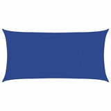 Vidaxl zonnezeil 160 g m² rechthoekig 4x7 m hdpe blauw