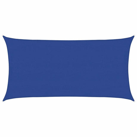 Vidaxl zonnezeil 160 g m² rechthoekig 4x7 m hdpe blauw
