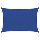 Vidaxl zonnezeil 160 g m² rechthoekig 5x7 m hdpe blauw