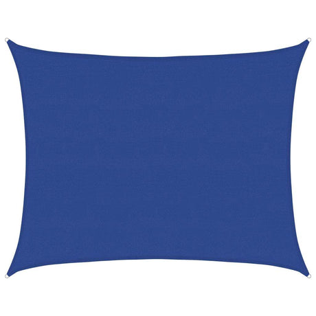 Vidaxl zonnezeil 160 g m² rechthoekig 6x7 m hdpe blauw