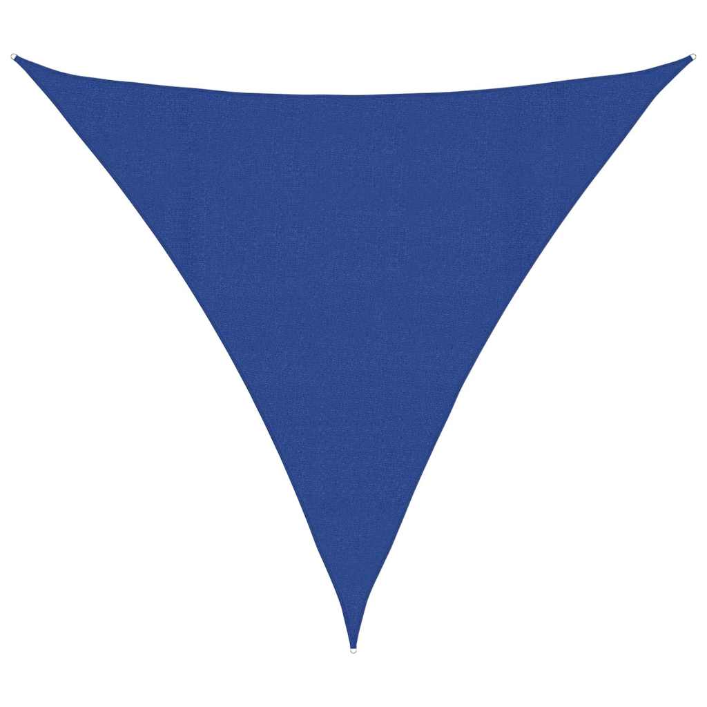Vidaxl zonnezeil 160 g m² 4x4x4 m hdpe blauw