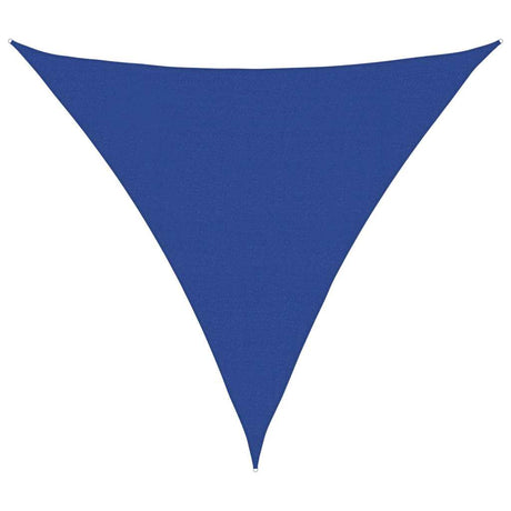 Vidaxl zonnezeil 160 g m² driehoekig 5x5x5 m hdpe blauw