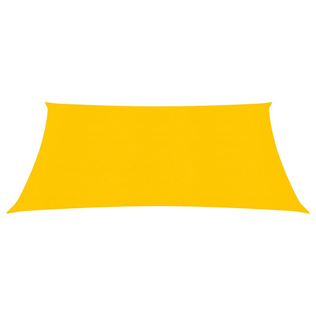 Vidaxl Zonnezeil 160 g m² 2x2 m HDPE Amarillo