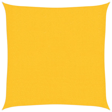 Vidaxl zonnezeil 160 g m² 2,5x2,5 m hdpe geel
