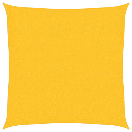 Vidaxl zonnezeil 160 g m² 3x3 m hdpe geel