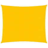 Vidaxl zonnezeil 160 g m² vierkant 4x4 m hdpe geel