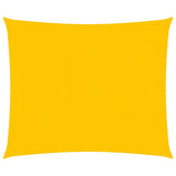 Vidaxl zonnezeil 160 g m² vierkant 5x5 m hdpe geel