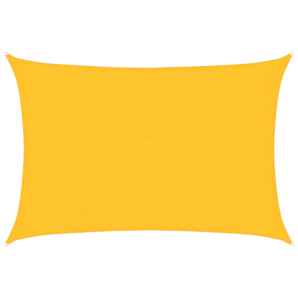 Vidaxl Zonnezeil 160 g m² Rectangular 2x2.5 M HDPE Amarillo