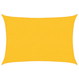 Vidaxl zonnezeil 160 g m² rechthoekig 2x3 m hdpe geel