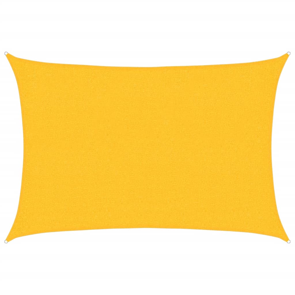 Vidaxl Zonnezeil 160 g m² Rectangular 2x3 M HDPE Amarillo