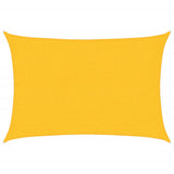 Vidaxl zonnezeil 160 g m² rechthoekig 2x3 m hdpe geel