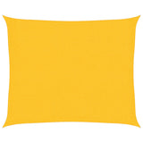 Vidaxl zonnezeil 160 g m² 2,5x3 m hdpe geel