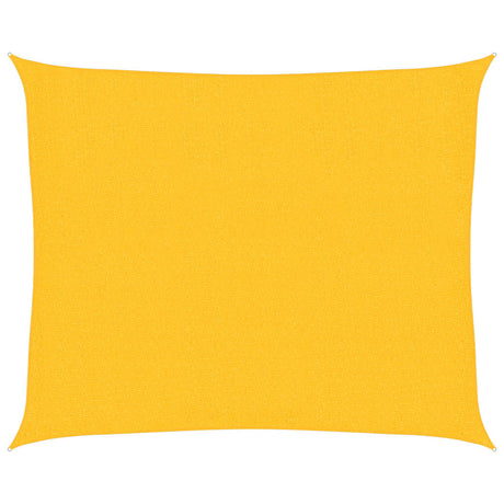 Vidaxl zonnezeil 160 g m² 2,5x3 m hdpe geel