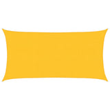 Vidaxl zonnezeil 160 g m² 2,5x4,5 m hdpe geel