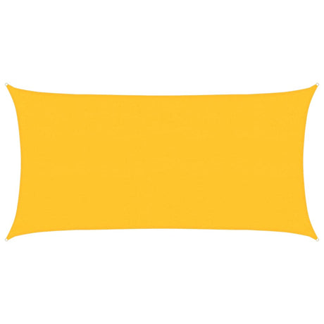 Vidaxl zonnezeil 160 g m² 2,5x5 m hdpe geel