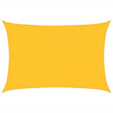 Vidaxl zonnezeil 160 g m² 3x4 m hdpe geel
