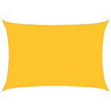 Vidaxl zonnezeil 160 g m² 3x5 m hdpe geel