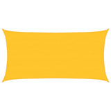 Vidaxl zonnezeil 160 g m² rechthoekig 4x7 m hdpe geel