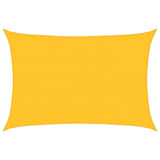 Vidaxl zonnezeil 160 g m² rechthoekig 5x7 m hdpe geel