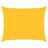 Vidaxl zonnezeil 160 g m² rechthoekig 6x7 m hdpe geel