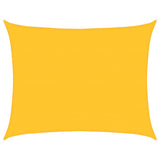 Vidaxl zonnezeil 160 g m² rechthoekig 6x8 m hdpe geel