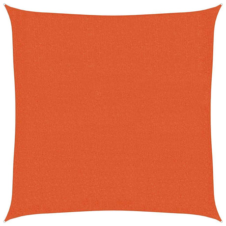 Vidaxl zonnezeil 160 g m² 2,5x2,5 m hdpe oranje