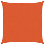 Vidaxl zonnezeil 160 g m² 2,5x2,5 m hdpe oranje