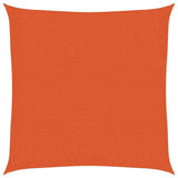 Vidaxl zonnezeil 160 g m² 3,6x3,6 m hdpe oranje
