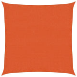 Vidaxl zonnezeil 160 g m² 3,6x3,6 m hdpe oranje