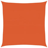 Vidaxl zonnenzeechen 160 g m² Square 4x4 m hdpe oranje