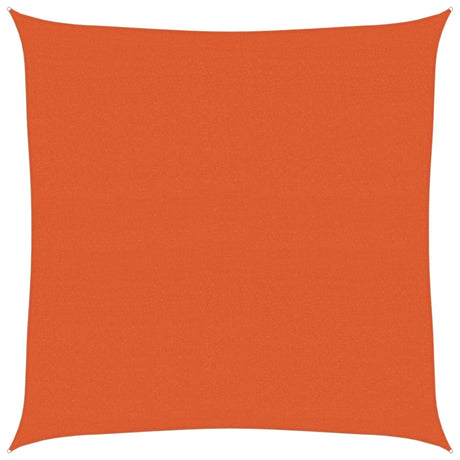 Vidaxl Zonnezeil 160 g m² Square 4x4 M Hdpe Oranje