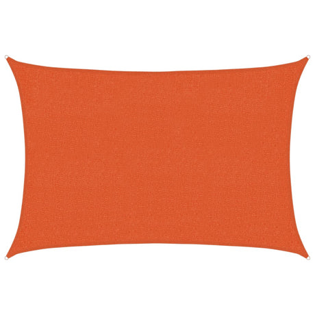 Vidaxl zonnezeil 160 g m² 2x2,5 m hdpe oranje