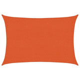 Vidaxl zonnezeil 160 g m² 2x3 m hdpe oranje