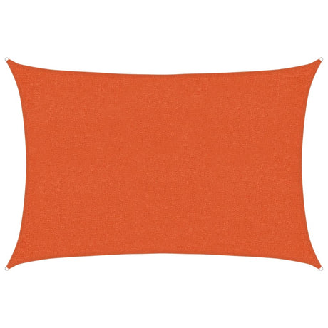Vidaxl zonnezeil 160 g m² 2x3 m hdpe oranje