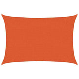 Vidaxl zonnezeil 160 g m² 2x3 m hdpe oranje