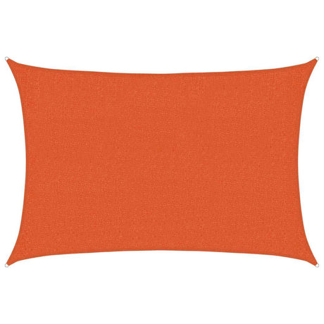 Vidaxl zonnezeil 160 g m² 2x3 m hdpe oranje