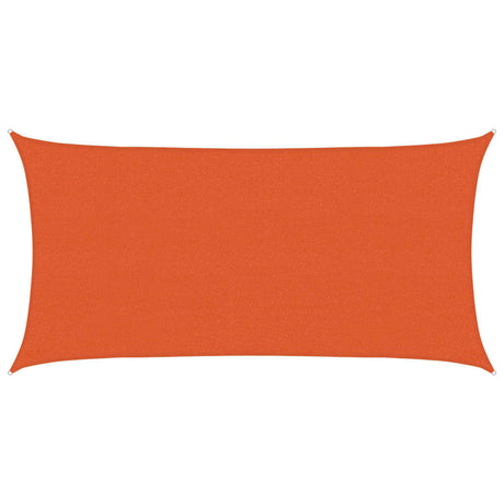 Vidaxl zonnezeil 160 g m² 2x3,5 m hdpe oranje