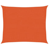Vidaxl zonnezeil 160 g m² 2,5x3 m hdpe oranje
