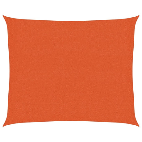 Vidaxl zonnezeil 160 g m² 2,5x3 m hdpe oranje